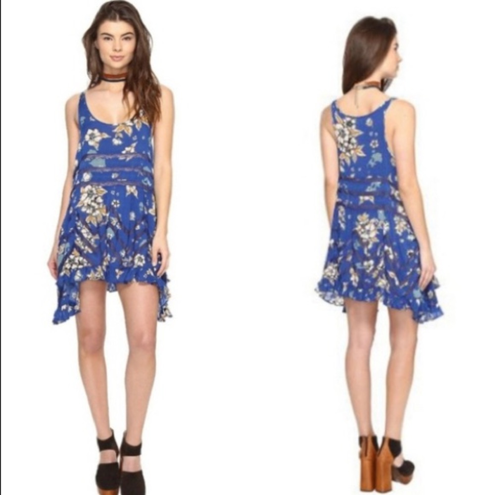FREE PEOPLE WOMEN'S SLIP VOILE TRAPEZE DRESS